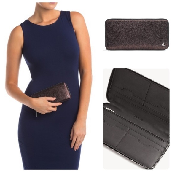 Rag & Bone Zip Around Copper Wallet - Picture 2 of 8